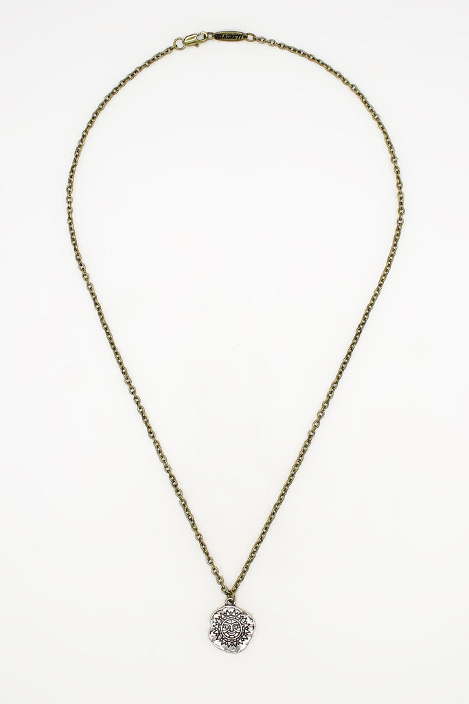 Sands Of Time Sun Chain Necklace