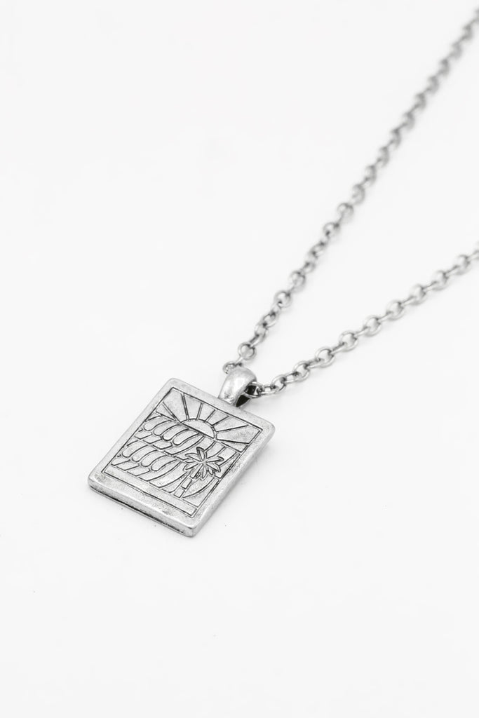 Sands Of Time Rectangle Necklace