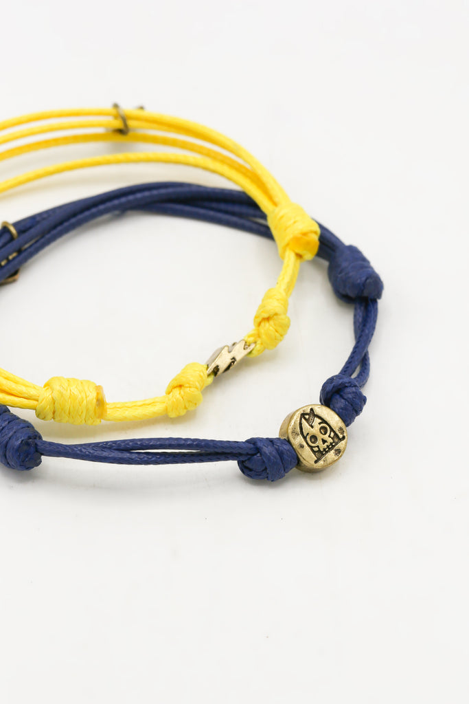 Beach Junkie Sun Bracelet Duo in Navy