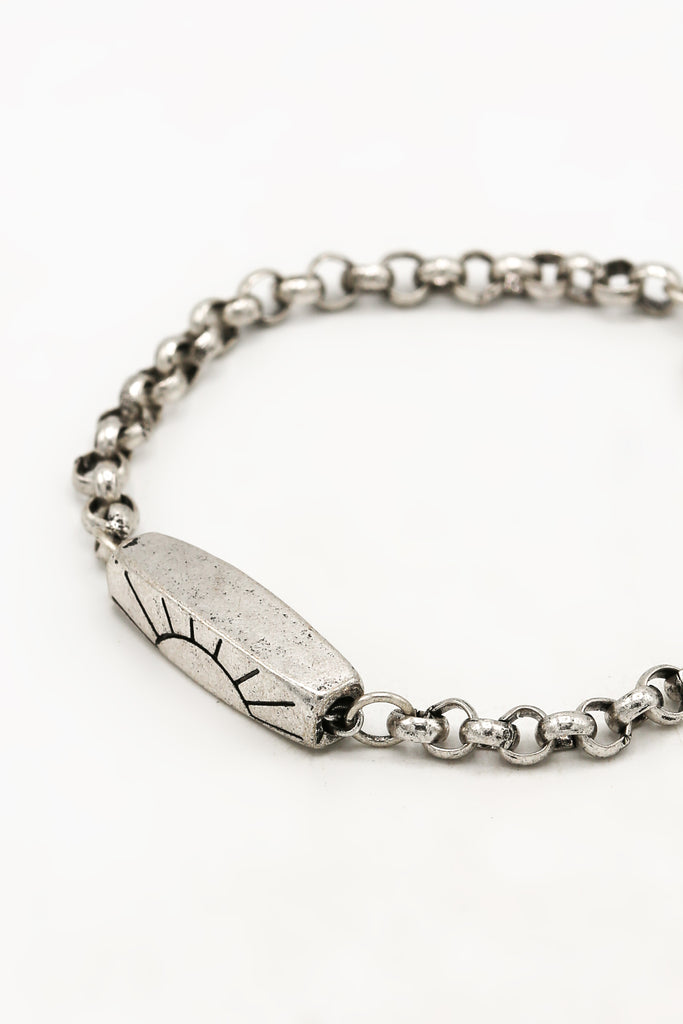 Sands Of Time Chain Beach Scene Bracelet