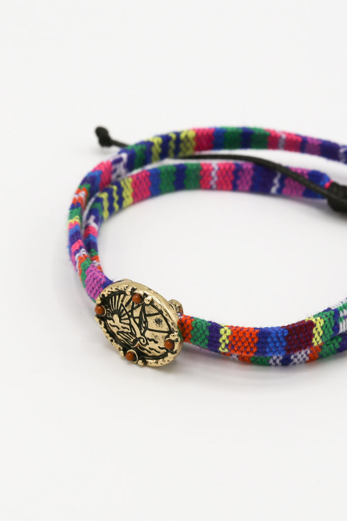Island Life Bird Fabric Bracelet